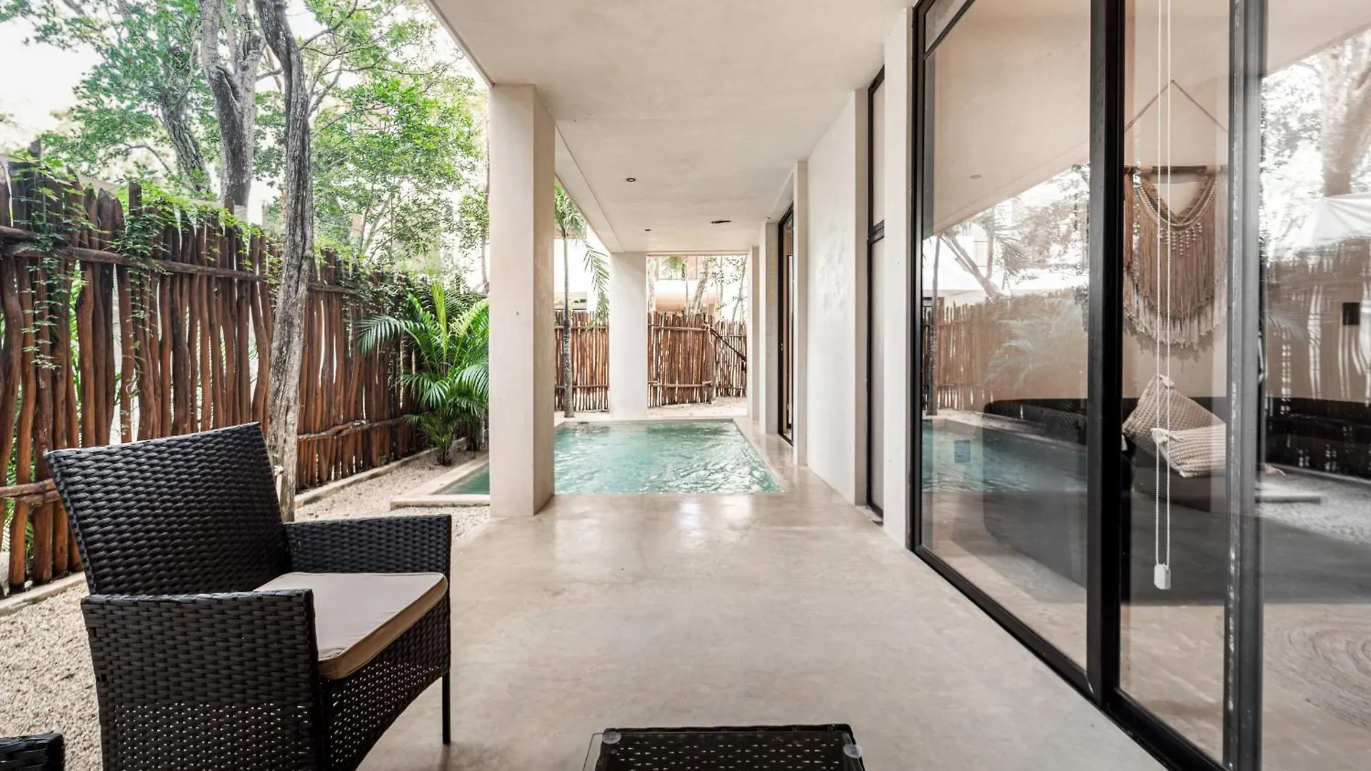 Jungle Resort Suite With Private Pool Near Tulum Balcheil
